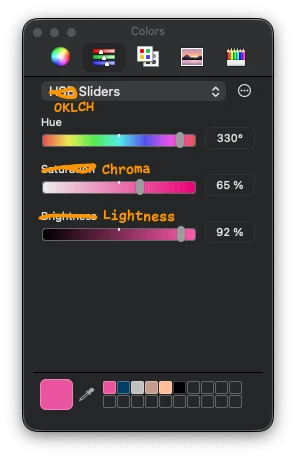 OKLCH picker