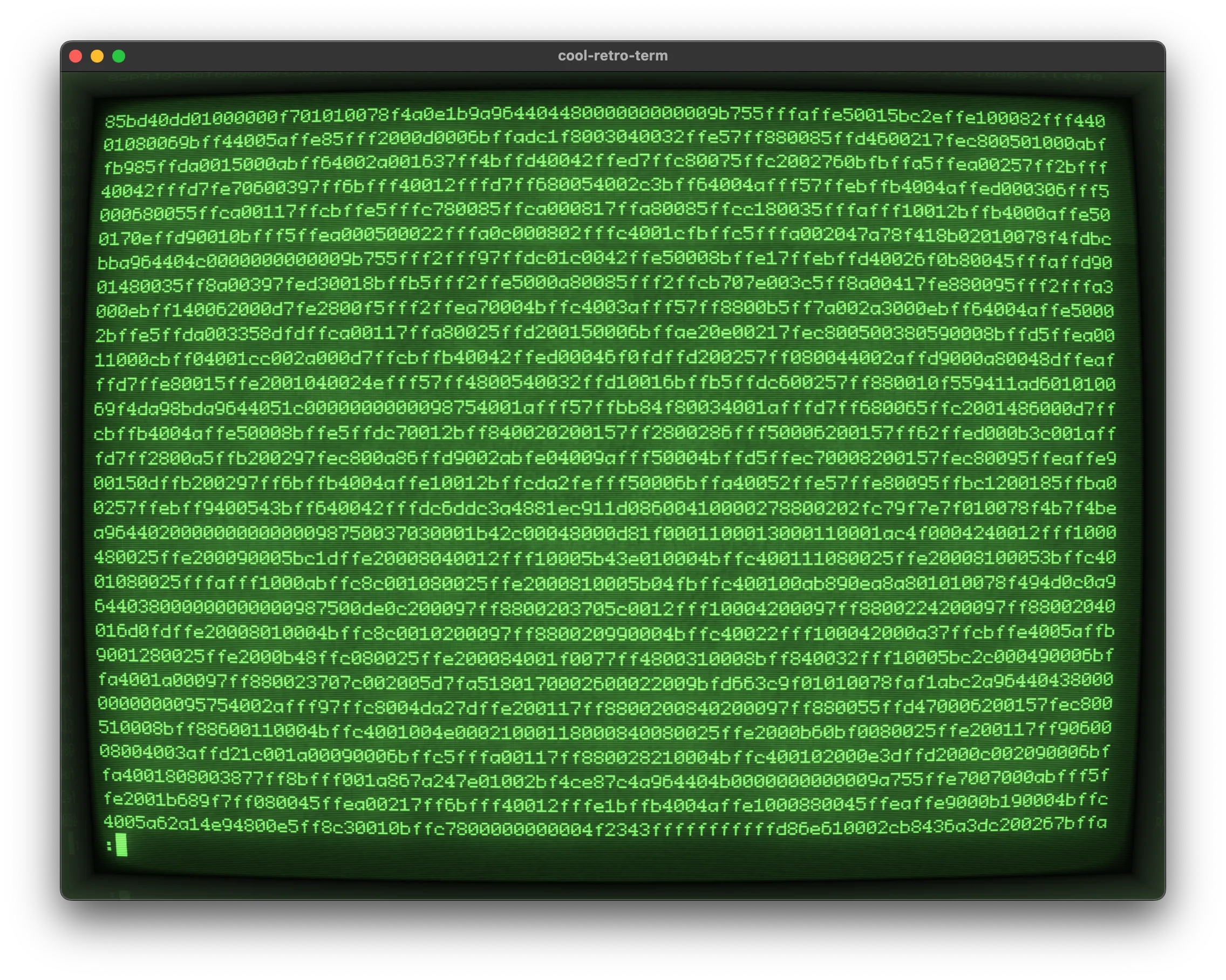 Hexdump of one Prometheus XOR Chunk